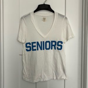 Hand Made LA size S v neck short sleeve t shirt